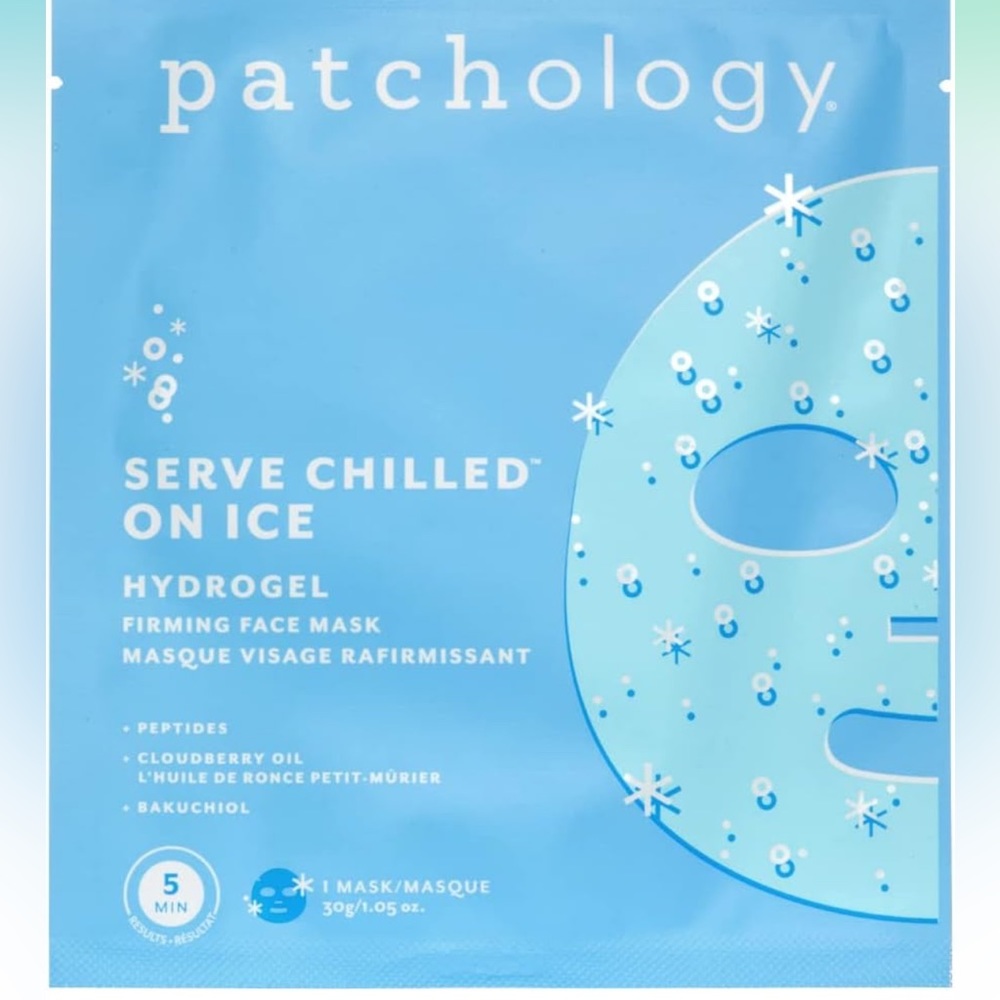PATCHOLOGY Serve Chilled On Ice Hydrogel Firming face mask NEW